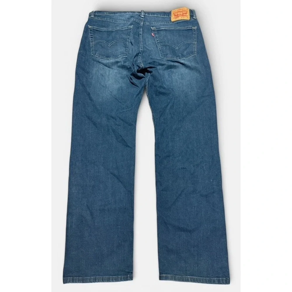 Levi's 505 Regular Fit Jeans Blue Men's 36x32 Rugged Workwear Classic American